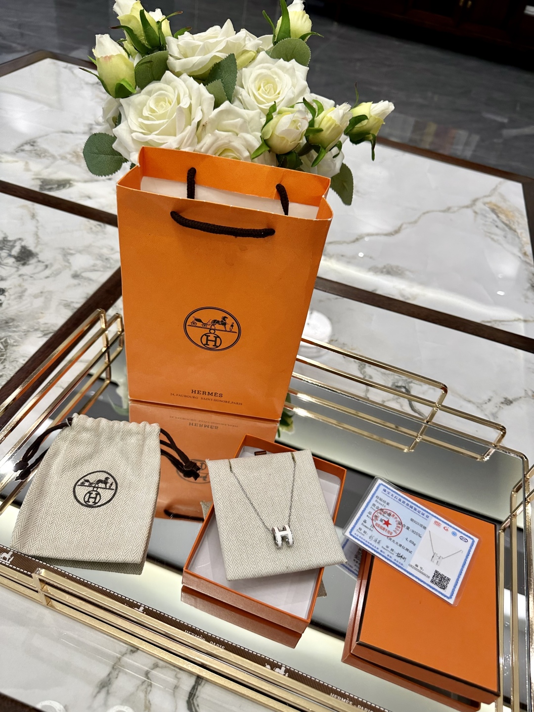 HERMES jewelry model 43